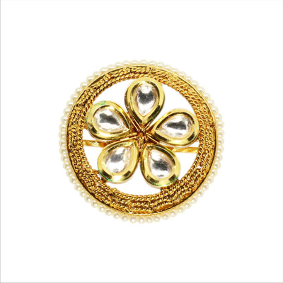 

KRS Jewels KRSFR28 Alloy Ring, Gold