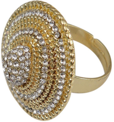 

Taj Pearl Alloy Ring, Multicolor