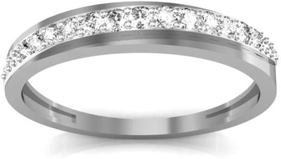 

AG Jewellery Tamilnadu Sterling Silver Diamond Ring, White