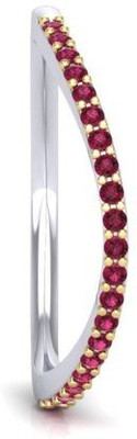 

ICR Jewels Sterling Silver Cubic Zirconia Sterling Silver Plated Ring, White