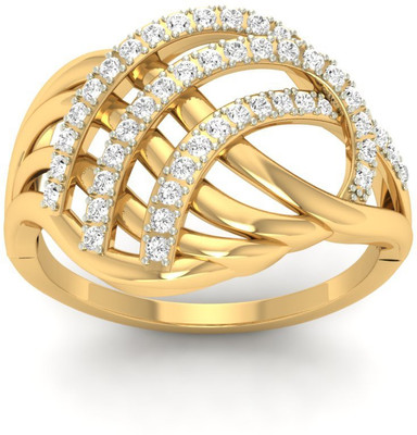 

Jewels5 Helma 18kt Diamond Yellow Gold ring