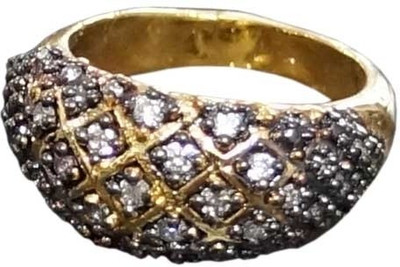 Sheetal Jewellery Alloy, Brass Rhodium Plated Ring Sheetal Jewellery Alloy, Brass Rhodium Plated Ring
