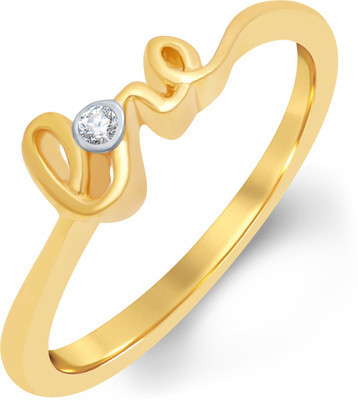 

Tarama Sterling Silver Swarovski Zirconia Gold-plated Plated Ring, Yellow