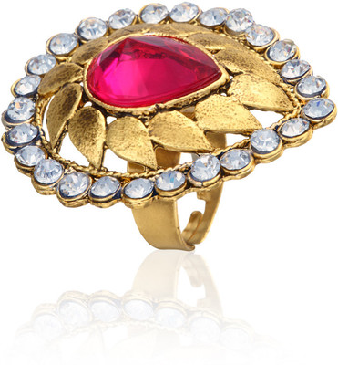 66% OFF on The Pari Alloy, Brass Ring