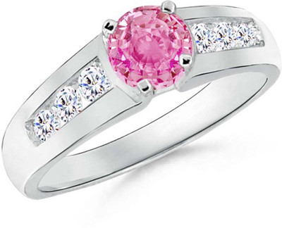 

Kiara Jewellery Silver Cubic Zirconia Rhodium Plated Ring