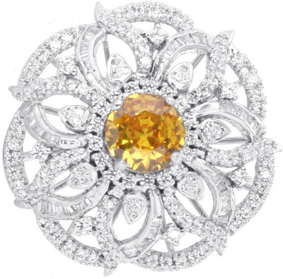 

Phoenix Sterling Silver Swarovski Crystal Ring, White