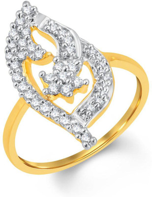 

Sukkhi Alloy Gold-plated, Rhodium Plated Ring, White;gold