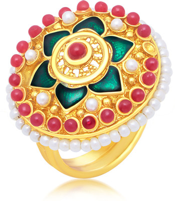 

Sukkhi Amazing Copper Gold-plated Plated Ring