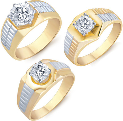 

Sukkhi Alloy Gold-plated Plated Ring Set