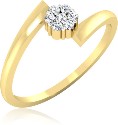 31% OFF on Forever Carat Gorgeous 14kt Diamond Yellow Gold ring