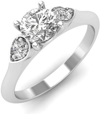 

ICR Jewels Sterling Silver Cubic Zirconia Sterling Silver Plated Ring