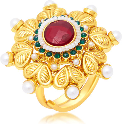 

Sukkhi Angelic Copper Gold-plated Plated Ring