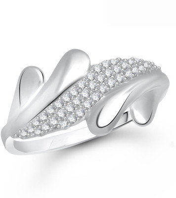 

Meenaz Alloy Cubic Zirconia Ring, White