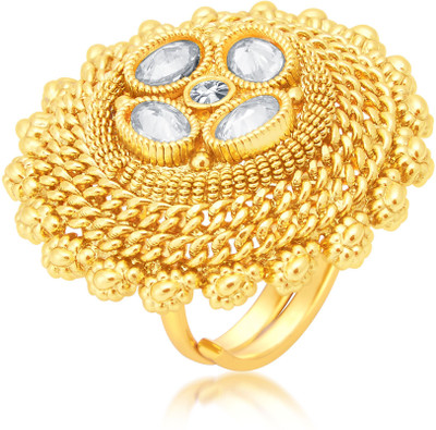 

Sukkhi Fascinating Copper Gold-plated Plated Ring