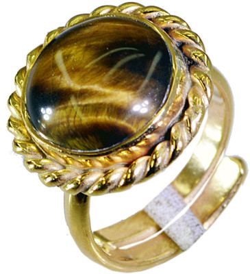 66% OFF on Riyo Mesmeric Tiger Eye Copper Onyx Gold-plated Plated Ring 66% OFF on Riyo Mesmeric Tiger Eye Copper Onyx Gold-plated Plated Ring