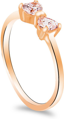 

Fasherati Bow Diamond Alloy Crystal Gold-plated Plated Ring