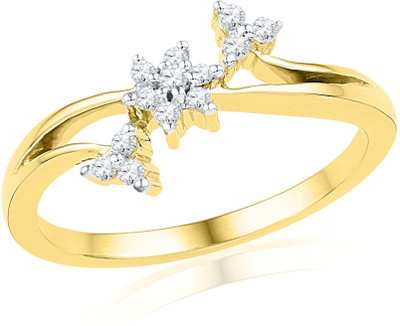 5% OFF on JPearls 18kt Diamond Yellow Gold ring 5% OFF on JPearls 18kt Diamond Yellow Gold ring