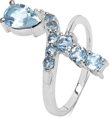 

Johareez Silver Ring, Blue
