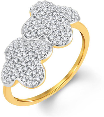 

Sukkhi Alloy Gold-plated, Rhodium Plated Ring, White;gold