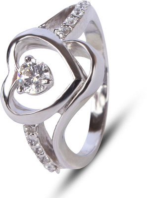 65% OFF on Zevrr Hallmarked Silver Ring
