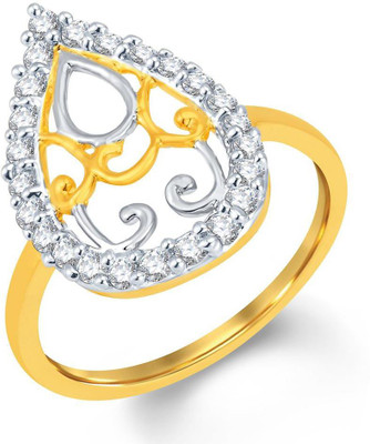 

Sukkhi Alloy Gold-plated, Rhodium Plated Ring, White;gold