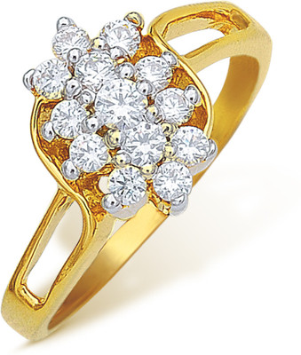 5% OFF on Ishtaa 18kt Yellow Gold ring 5% OFF on Ishtaa 18kt Yellow Gold ring