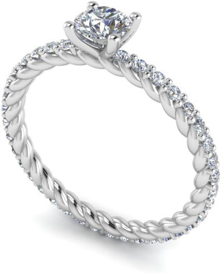 

ICR Jewels Sterling Silver Cubic Zirconia Ring, White