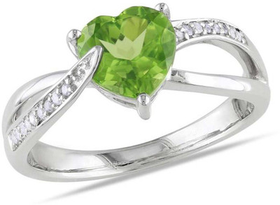 

Kiara Jewellery Sterling Silver Swarovski Zirconia Rhodium Plated Ring, White