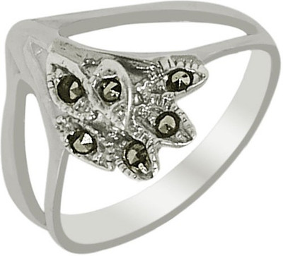 Elotic Silver Cubic Zirconia Ring