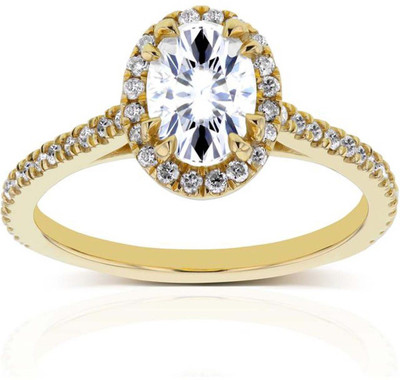 

Kiara Jewellery Sterling Silver Swarovski Zirconia Rhodium Plated Ring, White