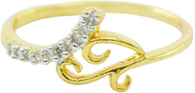 

Aakshi Nickel, Copper, Alloy Ring, Gold;silver
