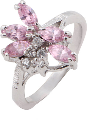 43% OFF on Syonaa Alloy, Brass Cubic Zirconia Rhodium Plated Ring 43% OFF on Syonaa Alloy, Brass Cubic Zirconia Rhodium Plated Ring