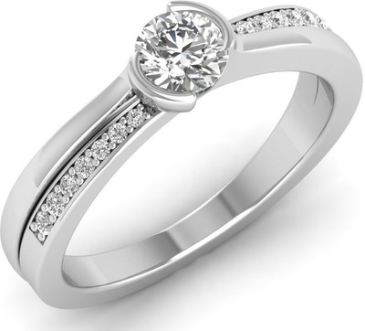 

ICR Jewels Sterling Silver Cubic Zirconia Sterling Silver Plated Ring