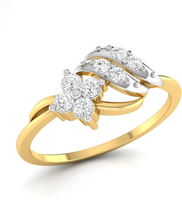 

Ciemme Sterling Silver Cubic Zirconia Gold-plated Plated Ring, Yellow