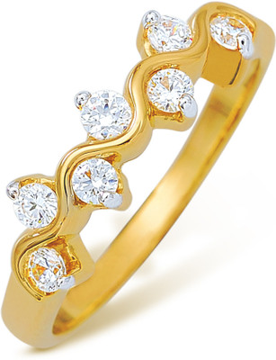 5% OFF on Ishtaa 18kt Yellow Gold ring 5% OFF on Ishtaa 18kt Yellow Gold ring