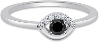 

Anopchand Tilokchand Jewellers Silver Cubic Zirconia Gold-plated Plated Ring, White