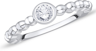 

Peora Bubble Sterling Silver Rhodium Plated Ring