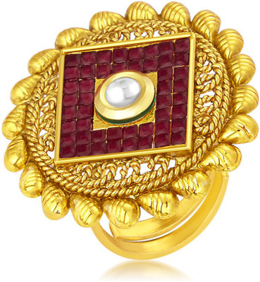 

Sukkhi Alloy Gold-plated Plated Ring