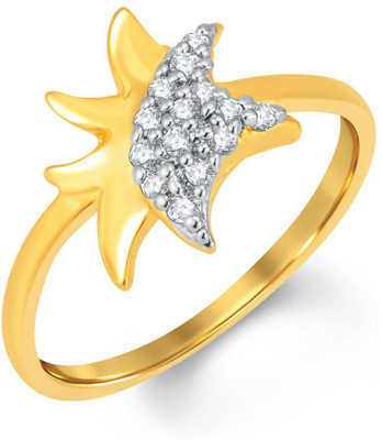 

Sukkhi Alloy Gold-plated, Rhodium Plated Ring, White;gold
