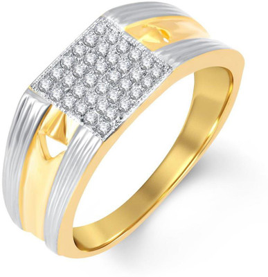 

Sukkhi Alloy Gold-plated, Rhodium Plated Ring, White;gold