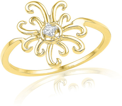 5% OFF on JPearls 18kt Diamond Yellow Gold ring 5% OFF on JPearls 18kt Diamond Yellow Gold ring
