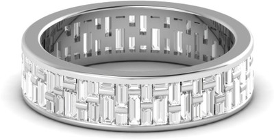 

ICR Jewels Silver Cubic Zirconia Sterling Silver Plated Ring