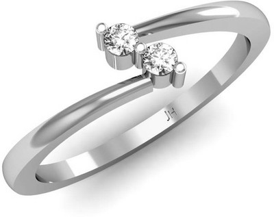 JewelHub 18k Hallmark & VS-G Diamond 18kt Yellow Gold ring