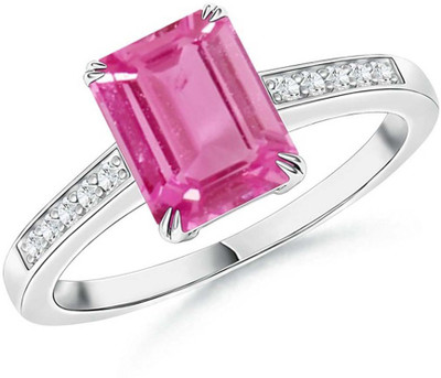 

Kiara Jewellery Silver Cubic Zirconia Rhodium Plated Ring