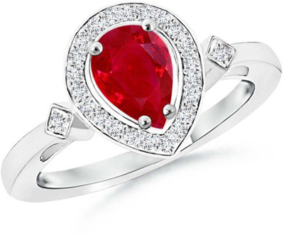 

Kiara Jewellery Silver Cubic Zirconia Rhodium Plated Ring