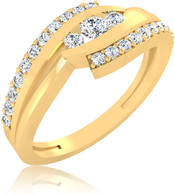 31% OFF on Forever Carat Elegant 14kt Yellow Gold ring