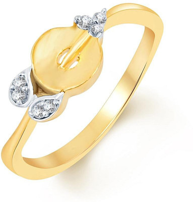 

Sukkhi Alloy Gold-plated, Rhodium Plated Ring, White;gold