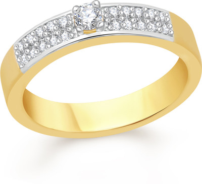 

VK Jewels Gorgeous Alloy Cubic Zirconia Gold-plated Plated Ring