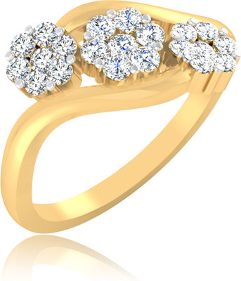 31% OFF on Forever Carat Daisy Drop 14kt Yellow Gold ring