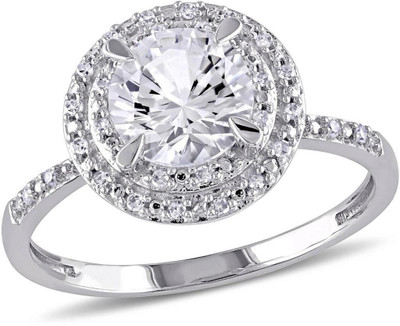 

Kiara Jewellery Silver Cubic Zirconia Rhodium Plated Ring